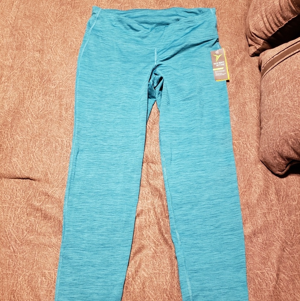 Teal Active Leggings